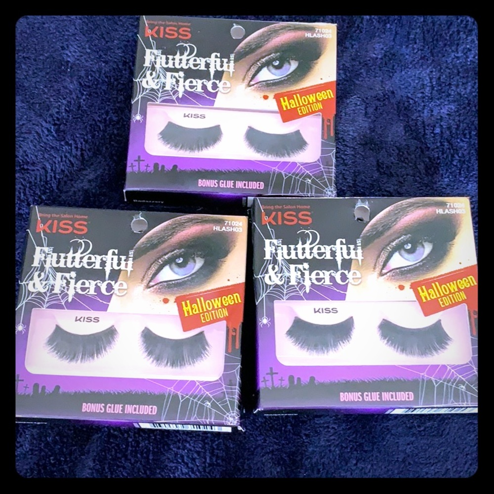 Lot of 3 pairs of eyelashes